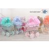 Carrito de Muñecas My Sweet Baby de Mimbre con Ropa Blanca - imagen 2