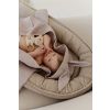 Capa baño infantil Sensillo beige tipo poncho con capucha, uso tras el baño