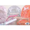 Carrito de muñecas My Sweet Baby de mimbre con ropa blanca y negra - imagen 3