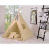 Tipi para niños My Sweet Baby con alfombra y cojines - Beige - imagen 2