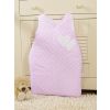 Cotton Sleeping Bag For Children, Size M, 6-12 Months, Tog 2.5, All-season, Hearts Dots On Pink