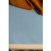 Sábana de Bambú Sensillo 140x70 para Bebé - Color Azul - imagen 3