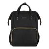 Bolsa de mamá Siena Negro & Oro Kikkaboo: Estilo y Funcionalidad - imagen 2