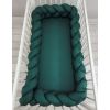 Protector de Cuna Knot Bumper XXL Bottle Green - My Sweet Baby