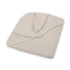 Capa de baño para bebé Sensillo beige 110x110 cm en algodón waffle, vista extendida