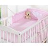Protector de Cuna My Sweet Baby - Corazón en Rosa - imagen 3