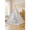 Tienda Tipi My Sweet Baby - Carpa Infantil Chevron Gris - imagen 3