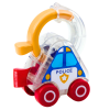 Set de coches educativos con llaves - Ambulancia, bombero y policía