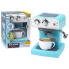 Máquina de Café de Juguete con Vapor de Agua Turquesa