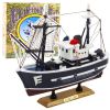 Modelo Decorativo de Barco de Pesca Flying Lady 24x23cm