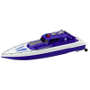 Barco de Control Remoto RC 1:28 Policía Azul