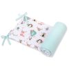 Protector de Cuna Universal My Sweet Baby - Zorro Beige/Menta