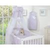 Juego de Cuna 5 piezas My Sweet Baby con dosel en flores rosas