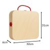 Kruzzel 26581 Caja de Herramientas de Madera para Niños - imagen 2
