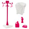 Set de Lavandería para Muñecas con Lavadora y Secadora Rosa