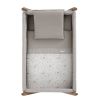 Minicuna Tijera Madera Abete Beige/natural 55x87x74 Cm - Cambrass - imagen 3