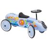 Correpasillo Bebé Coche de Carreras Retro Años 60 Metal con Ruedas de Goma 73,5 cm Goki