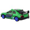 Coche Deportivo Teledirigido R/C 1:24 Verde con Ruedas Intercambiables