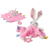Manta y Peluche Conejo Suave con Mordedor y Sonajero