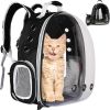 Mochila Transportadora Purlov para gatos y perros, cómoda y segura