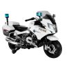 Moto eléctrica BMW Policía blanca para niños