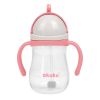 Biberón con Pajita Akuku Rosa - Ideal para Bebés