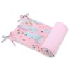Protector de Cuna Universal My Sweet Baby - Moons Pink