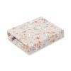 Sábana Bajera Algodón Beige Estampada Sensillo 60x120 cm
