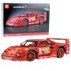 Coche de Carreras Deportivo de Bloques Rojo 1:10 2688 piezas