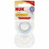Chupete de Silicona Nuk Star 0-2 meses - Pack de 2