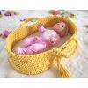 Moisés para muñecas Boho de My Sweet Baby - 100% algodón - imagen 3