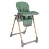 Trona Olive Menta Kikkaboo para Bebés - Ajustable y Cómoda