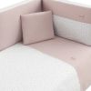 Jgo 2 Pcs.f.nordica Cuna 60 Plumeti Rosa 100x140x3 Cm - Cambrass - imagen 2