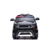 Coche Eléctrico de Policía Negro BBH-021