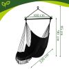 Silla colgante 210cm negra Gardlov - Hamaca de jardín - imagen 3