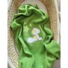 Manta de Fleece para Bebés My Sweet Baby - Carlo Oso con Estrellas Verde - imagen 3