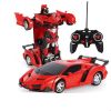 Auto Robot Transformer con Control Remoto 2 en 1 Color Rojo
