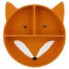 Plato compartimentado de silicona con ventosa - Trixie Mr. Fox