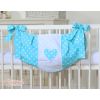 Bolsa de Juguetes My Sweet Baby - Corazones Colgantes Turquesa - imagen 2