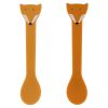 Cucharas de Silicona 2-Pack Mr. Fox Trixie para Bebés