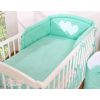 Juego de Cuna 2 Piezas My Sweet Baby - Corazones Colgantes Mint - imagen 3