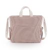 Bolso maternal Pack Taylor Cambrass color rosa vichy, vista frontal