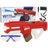 Gran Pistola de Agua Roja 750ml con Gafas