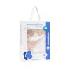 Toalla con Capucha Dreamy Flight Beige Kikkaboo 90x90 cm - imagen 3