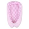 Cocoon Nido Premium para Bebés My Sweet Baby - Rosa con Puntos Blancos