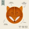 Plato compartimentado de silicona con ventosa - Trixie Mr. Fox - imagen 3