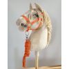 Halter A3 y Tether para Hobby Horse My Sweet Baby - Naranja