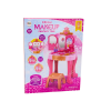Mesa de tocador infantil con sensor de gestos, rosa