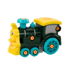 Locomotora de Caricatura Verde para Desmontar DIY