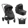 Carrito de bebé 2en1 Kikkaboo Kara Negro 2025